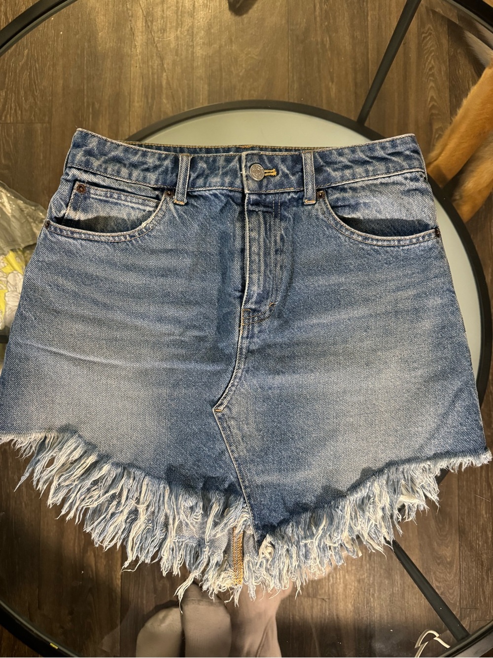 Free People Denim Skirt